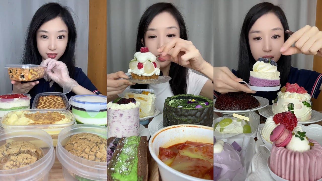 Eating cake 🍰🎂 dessert 🎂 MUKBANG Swakathik #cakeeating #cake #dessert#chocolatecake