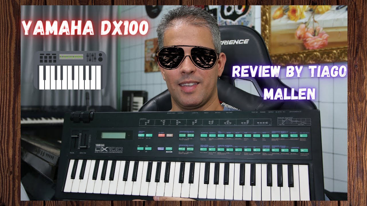 YAMAHA DX21の液晶画面交換とメモリー電池のソケット化 - YouTube