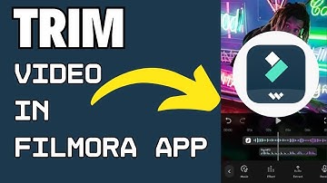 How to Trim Video in Filmora App 2024?