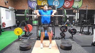 Pause Mid Block Clean Pull | Olympic Lifting | Strength and Conditioning Exercises