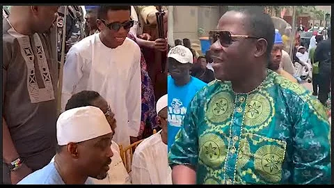 See How Yoruab Actor Ogogo, Small Doctor Surprise Pasuma At His Mother’s Burial