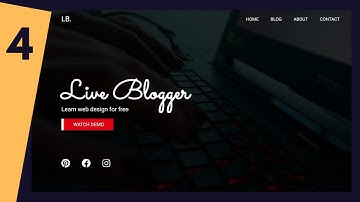 Design A Responsive Homepage With Full Screen Video Background - Part 4