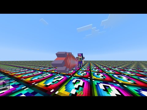 Видео: обзор на спираль лаки блок в Майнкрафт!