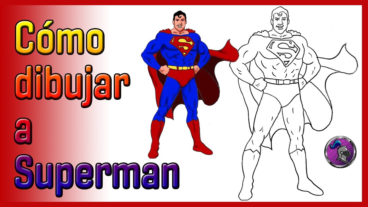 💪Cómo dibujar A SUPERMAN 💪How to draw SUPERMAN✏️ - YouTube c-mo-dibujar-a-superman-how-to-draw-superman-youtube
