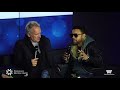 Sting & Shaggy Interview from HMH Stage 17!