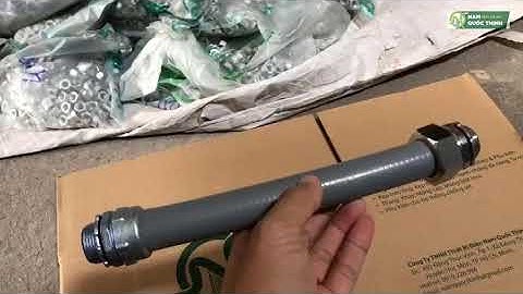 ĐẦU NỐI KÍN NƯỚC NỐI ỐNG RUỘT GÀ LÕI THÉP BỌC NHỰA CHỐNG DẦU PHI 25 ✅ Vật Tư Điện Dự Án