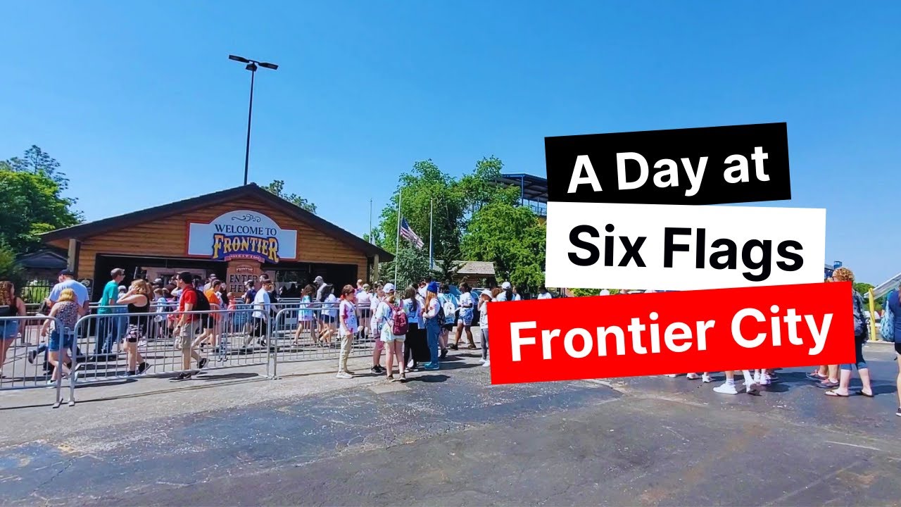 Six Flags Frontier City Grad Night Merch and A Few Rides in the Heat