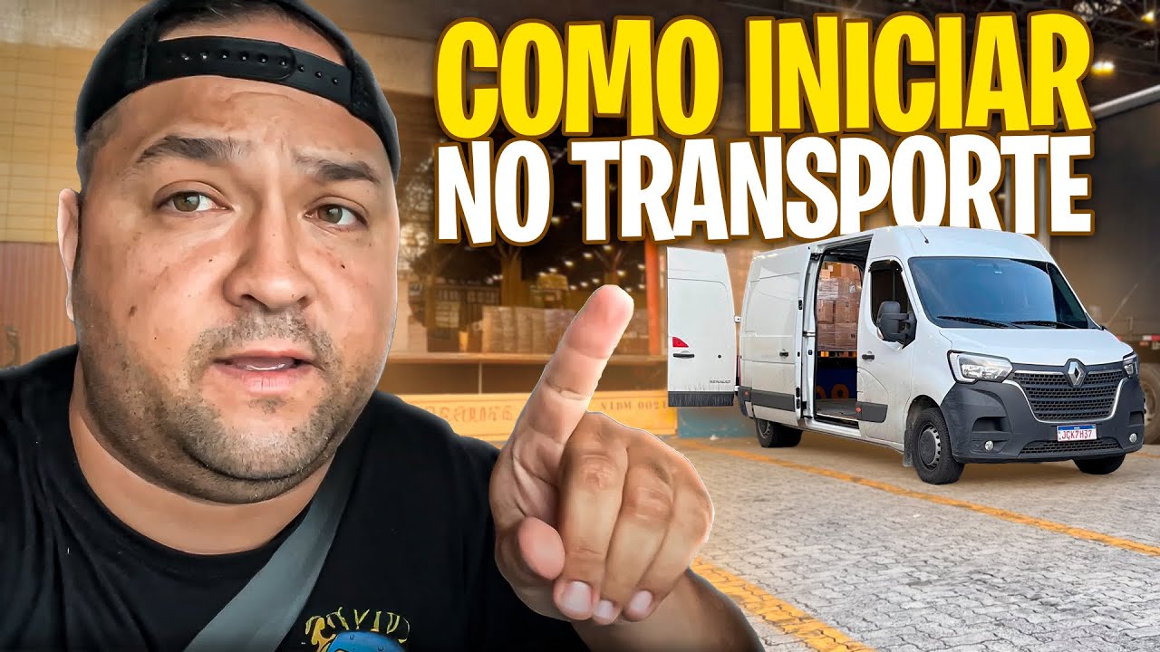 PRIMEIROS PASSOS PARA INICIAR NO TRANSPORTE DE VAN/FIORINO / ATRAVESSANDO A ENCHENTE ATRÁS DE CARGA