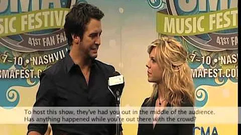 CMA Music Fest 2012: Luke Bryan & Kimberly Perry