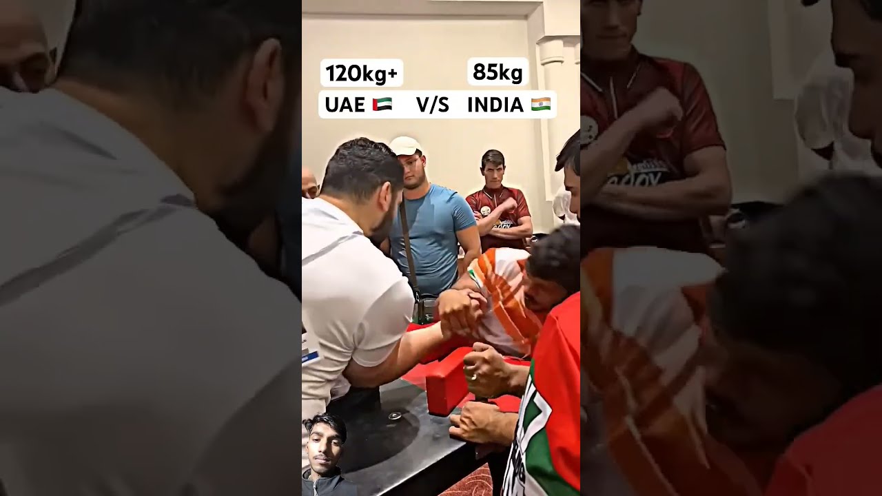 UAE 120kg V S INDIA 85kg India Power Indianflag