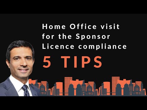 UK Home Office visit for the Sponsor Licence compliance - 5 Tips