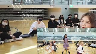 ARTBEAT MEMBERS (WOONGYEOM, TAEHWAN, ETC) REACTION TO ARTBEAT DANCE COVER STAYC STEREOTYPES