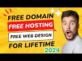 How to create free wordpress website 2024  get free hosting and domain for wordpress proven