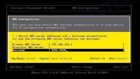 How to install VMWARE ESXi 5.0 ?