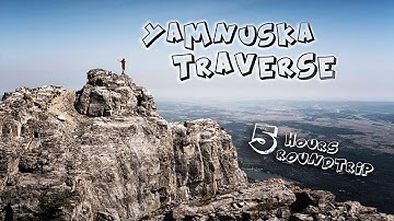 HIKING in the CANADIAN ROCKIES: YAMNUSKA TRAVERSE