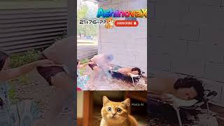 😹 This cat wasn't ready for that! 🍜😂"#FunnyCats #CatReaction #CatMeme #ViralShorts #cat #cute