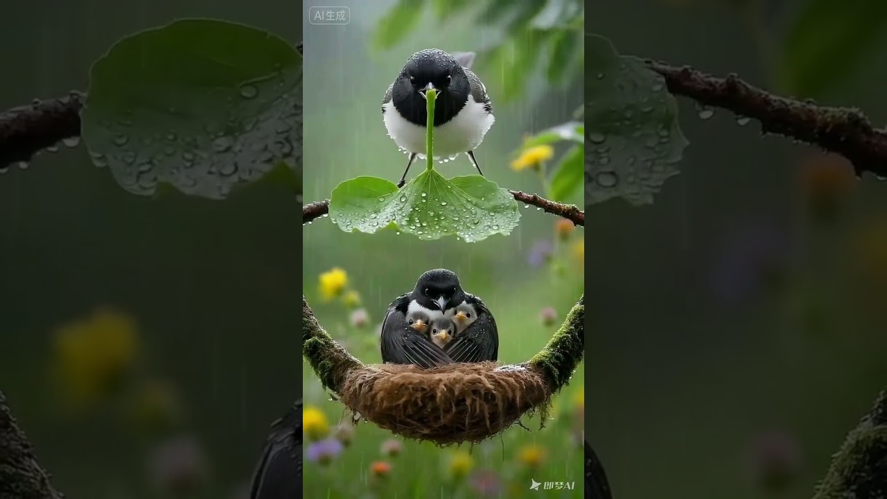 Relaxing Nature Video with Bird Sounds 🌿 | 4K Nature Scenery