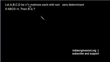 #31  Engineering Maths GATE Previous Paper Matrices