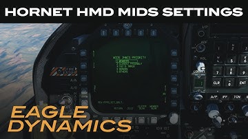DCS: F/A-18C Hornet | HMD MIDS Settings