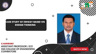 Celebrity DT based case study Swiggy | Design Thinking | SNS Institutions Wealth