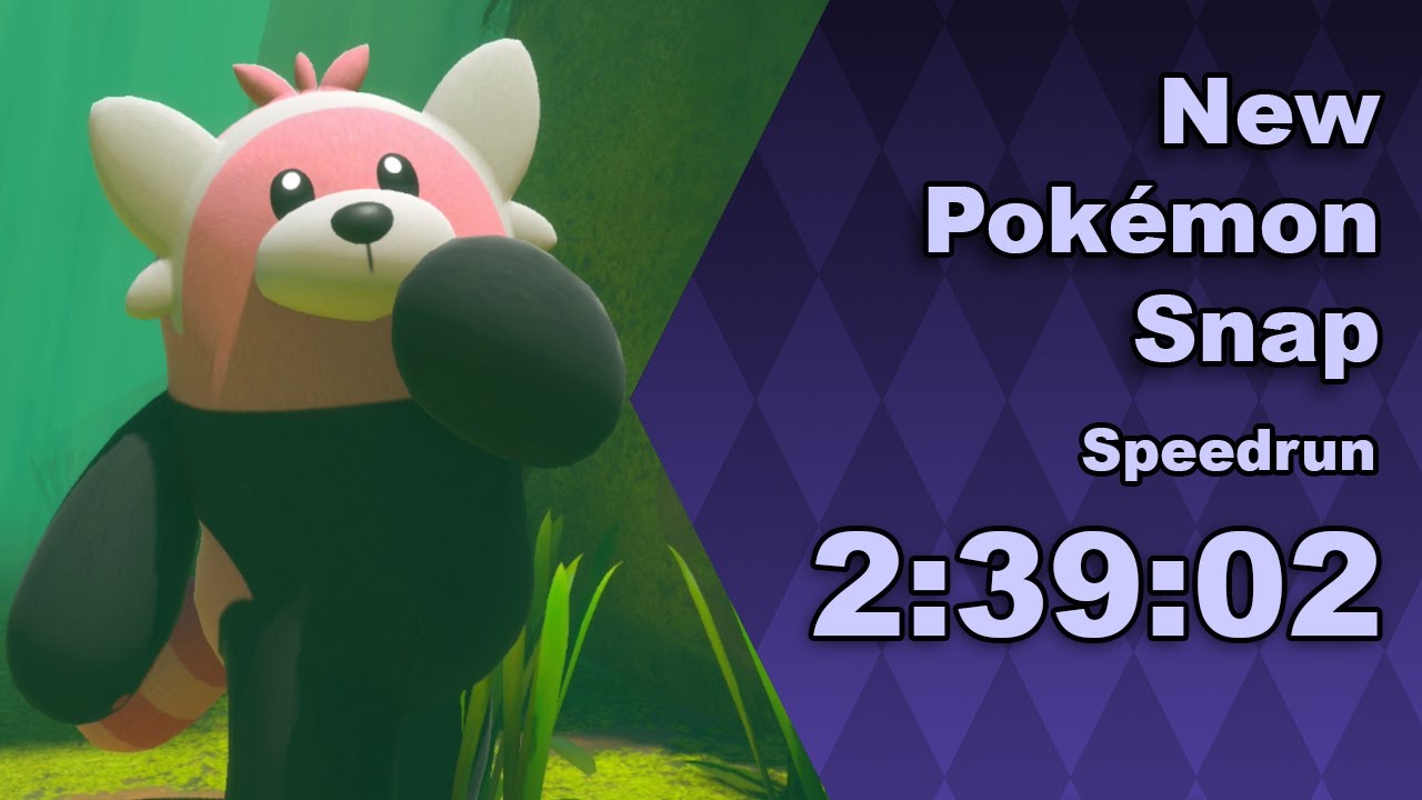 New Pokémon Snap Speedrun in 