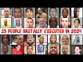 The Most Brutal Death Row EXECUTIONS of 2024:Final Words & Last Meals