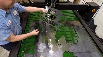 Plasma Table Dross removal