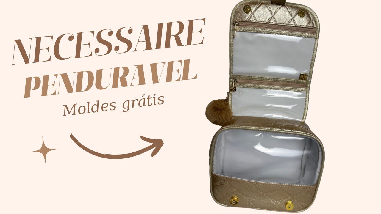 NECESSAIRE PENDURAVEL - Live transmitida 07/2023 mega artesanal
