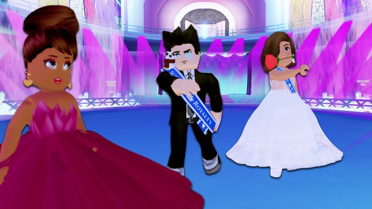 My Sister And Boyfriend Won Supreme Royalty Of The Ball Royale High Ballroom Update Youtube - roblox royale high ball