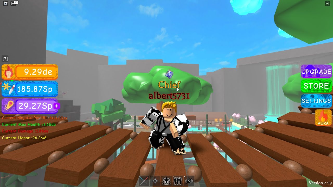 How to AFK farm OP ninja sim... - YouTube