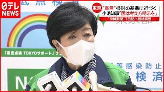 【緊急事態宣言】検討の基準に近づく東京…迫る“病床使用率50%” 小池知事「国は考え方明示を」　新型コロナウイルス