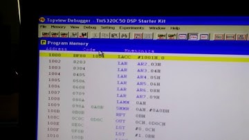 DSP PROCESSOR EXPERIMENTS