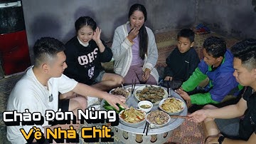 Chế Biến Món Thịt Lợn Rừng Đón Tiếp Anh Nùng, Lần Này Quyết Giữ Các Anh Ở Lại Lào.