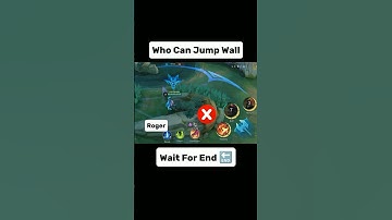 Who Can Jump Tha Wall Tutorial mobile legends #ml2b #mlbb #tutorial #mobilelegends