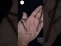 18 inch short fancy mangalsutra collection 😍 ✨️ #short#fancy