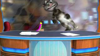 Talking Tom & Ben News fight