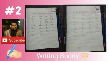 How to learn cursive writing step by step # 2