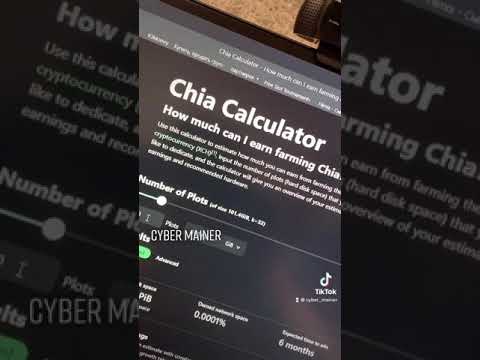Доход Чиа 💵 Как считать доход Chia ?!💲 я был в шоке ! #shorts