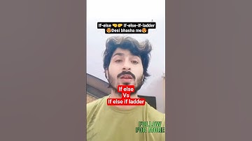 if else VS if else if ladder statement | Chirag Kalra #dsa #shorts #programming