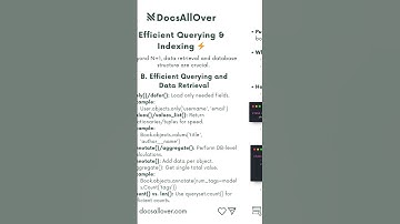 Django Under the Hood: Practical Strategies for Performance Optimization #django #python #webdev