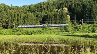 しなの鉄道 115系 スカ色 水鏡