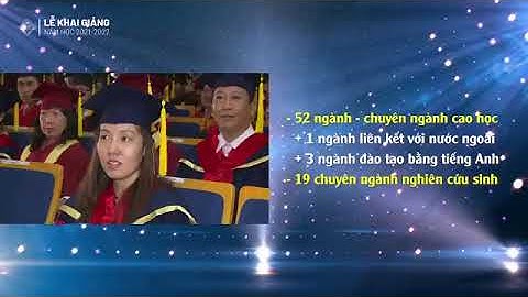 Lễ khai giảng năm học 2021- 2022