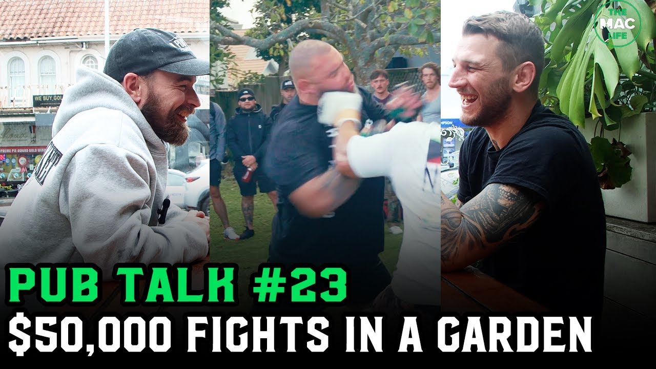 Dan Hooker hosts big motherf*****r's in a Backyard Tournament | Pub Talk