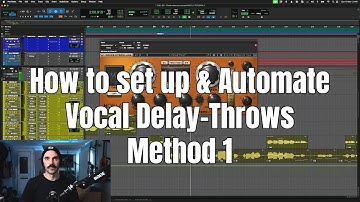 Pro Tools Tips: Vocal Delay-Throws - Method 1