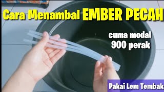 Cara Menambal Toren Menggunakan Lem Fiberglass #26