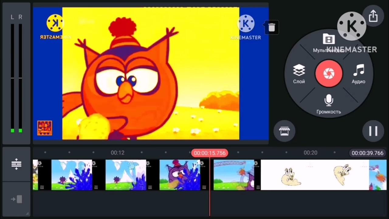 How to make YTP Kikoriki in Robot Flip on Kinemaster? YouTube