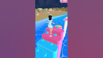 Hopscotch Run🏖️⛱️🍹All levels gameplay lvls -30 Android ios #shorts