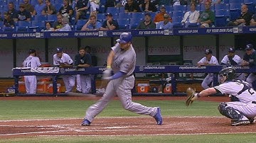 KC@TB: Hosmer rips an RBI double to right field