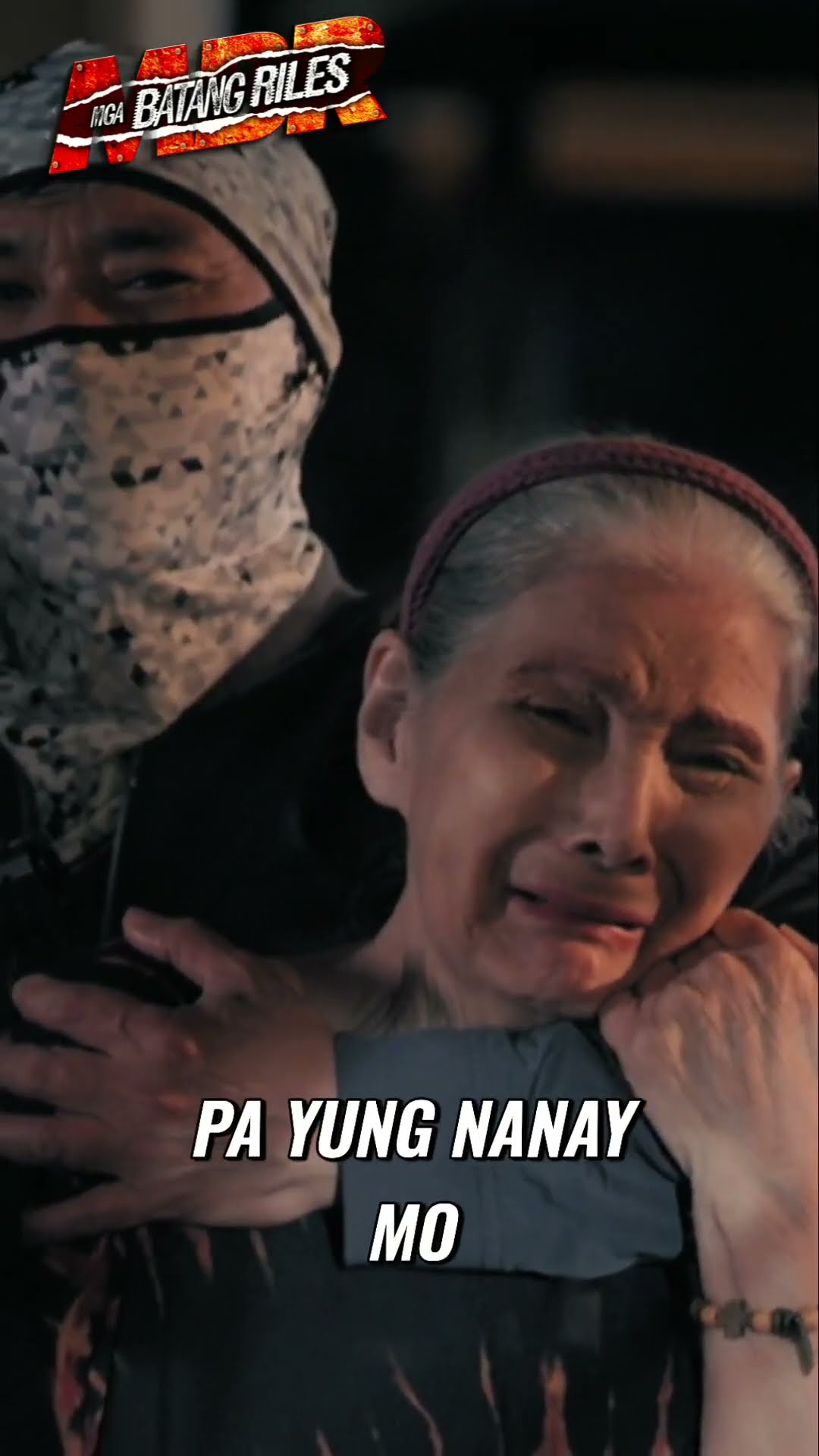 Dinamay si Nanay sa away #shorts | Mga Batang Riles
