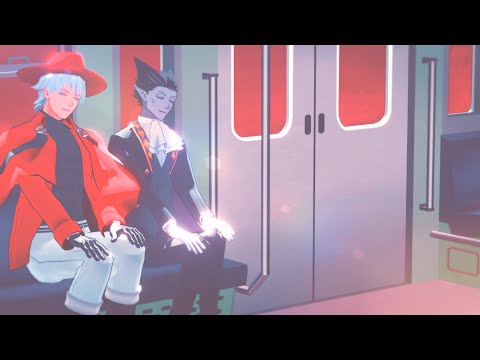 【吸死MMD】ラグトレイン【ロナルドとドラルク】
